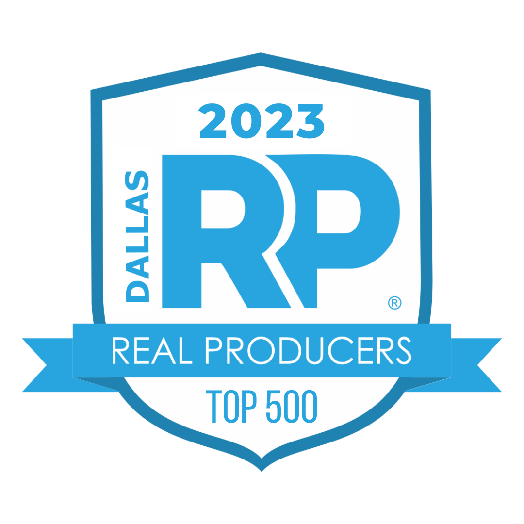 Dallas Real Producers Top 500 2023 Award