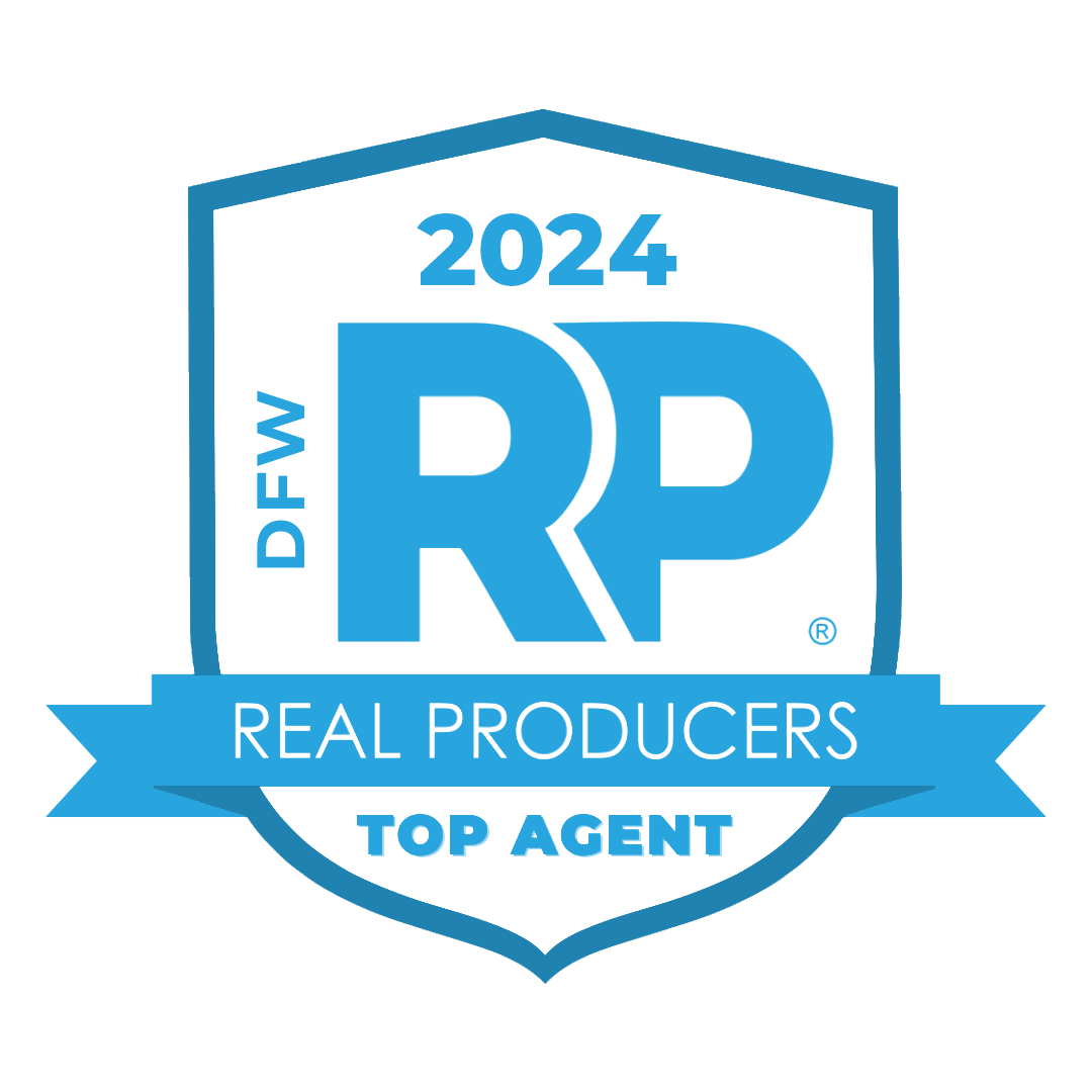 DFW Real Producers Top Agent 2024 Award